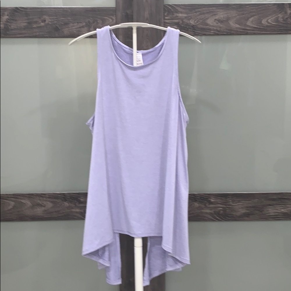 Open Back Yoga Tank